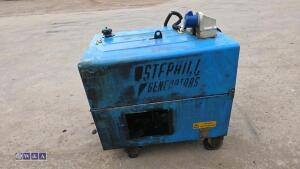 STEPHILL SSD6000 6kva diesel dual volt generator - 6