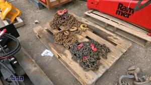 Pallet of lifting chains - 2