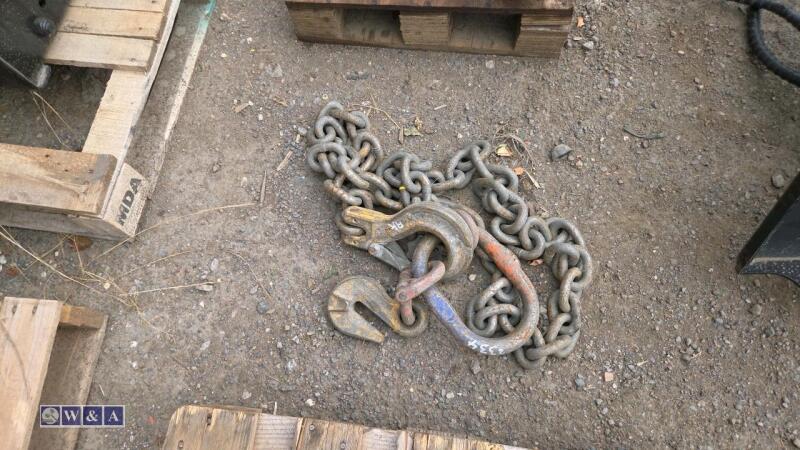 Single leg lifting chain & shortener