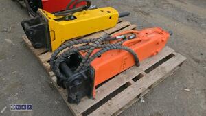 NPX hydraulic machine breaker c/w hoses (40mm pins) - 3