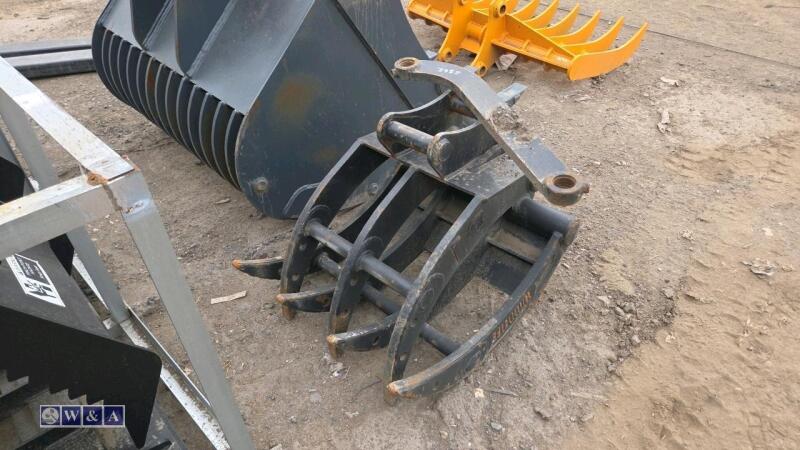 HARDLIFE excavator grapple (45mm pins)