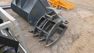 HARDLIFE excavator grapple (45mm pins)