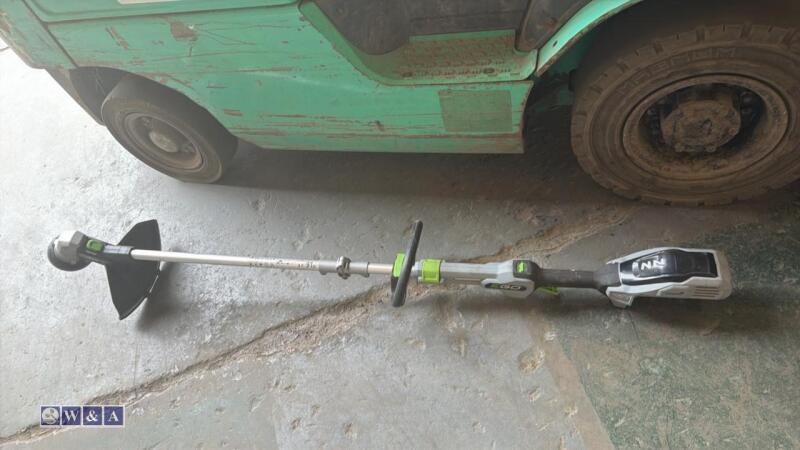 EGO cordless strimmer