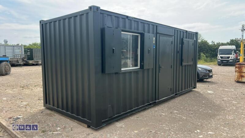 20' steel secure site office container