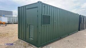 30' steel secure welfare container