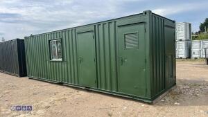 30' steel secure welfare container - 3