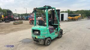 MITSUBISHI FD15 1.5t diesel driven forklift truck (s/n 50889) with triple mast & side-shift - 5