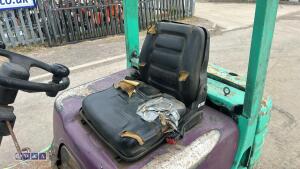 MITSUBISHI FD15 1.5t diesel driven forklift truck (s/n 50889) with triple mast & side-shift - 15