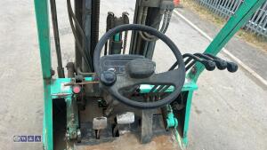 MITSUBISHI FD15 1.5t diesel driven forklift truck (s/n 50889) with triple mast & side-shift - 16