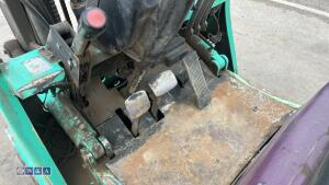 MITSUBISHI FD15 1.5t diesel driven forklift truck (s/n 50889) with triple mast & side-shift - 18