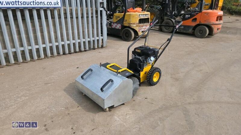 TEXAS HANDY SWEEP 710GTE self propelled petrol sweeper collector