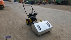 TEXAS HANDY SWEEP 710GTE self propelled petrol sweeper collector - 7