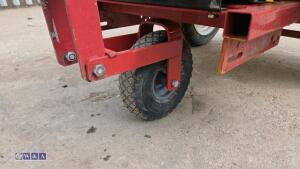 HARDI towable push pull petrol powered boom sprayer c/w Briggs & Stratton engine - 9
