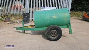 Single axle water bowser (green) - 2