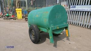 Single axle water bowser (green) - 3