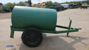 Single axle water bowser (green) - 6