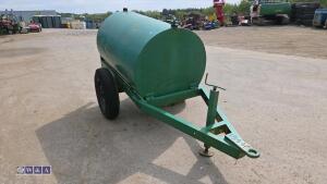 Single axle water bowser (green) - 7