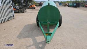 Single axle water bowser (green) - 8