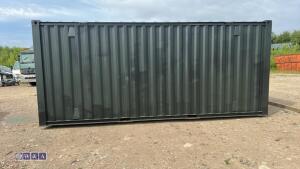 20' steel secure site office container - 5