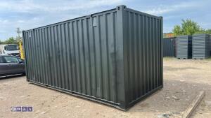 20' steel secure site office container - 6