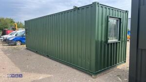 30' steel secure welfare container - 20