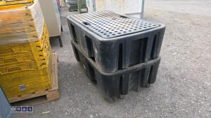 2 x oil drum bunds - 2