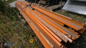 Mezzanine floor steel cross supports - 2