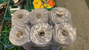 4 x 6 rolls of 2 ply blue roll - 2