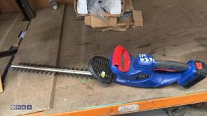 QUALTEX cordless hedge trimmer