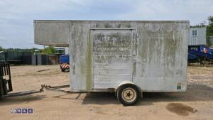 Single axle box trailer - 2
