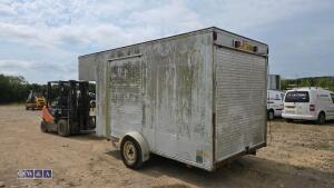 Single axle box trailer - 3
