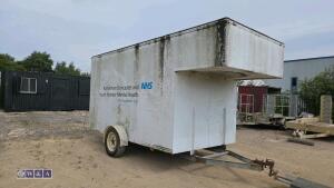 Single axle box trailer - 7