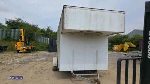 Single axle box trailer - 8