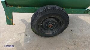 Single axle water bowser (green) - 10