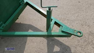 Single axle water bowser (green) - 13