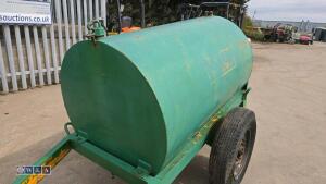 Single axle water bowser (green) - 14