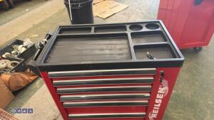 6-drawer tool cabinet c/w tools (red) - 2