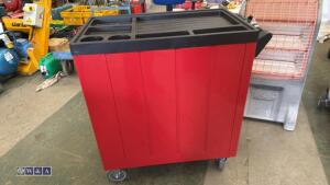 6-drawer tool cabinet c/w tools (red) - 4
