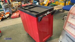 6-drawer tool cabinet c/w tools (red) - 5