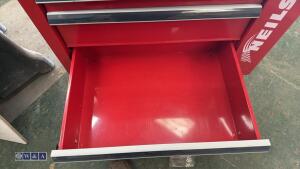 6-drawer tool cabinet c/w tools (red) - 11