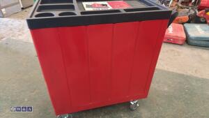 6-drawer tool cabinet c/w tools (red) - 3