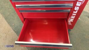 6-drawer tool cabinet c/w tools (red) - 10
