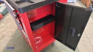 6-drawer tool cabinet c/w tools (red) - 11