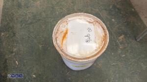 Tin of floor paint (brown) - 2