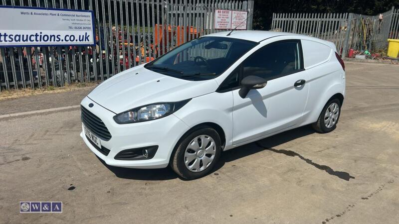 2016 FORD FIESTA BASE EURO 6 TDCI 5-speed manual diesel van (SY16 WGC)(MoT 15th November 2026)(V5, service book & manual in office)
