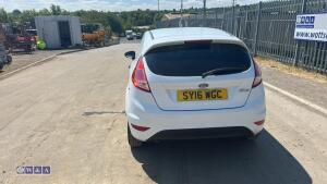 2016 FORD FIESTA BASE EURO 6 TDCI 5-speed manual diesel van (SY16 WGC)(MoT 15th November 2026)(V5, service book & manual in office) - 4