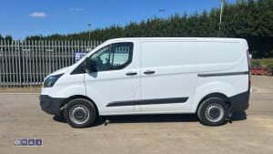 2018 FORD TRANSIT CUSTOM 290 EURO6 6-speed manual diesel van (WV18 FYJ)(MoT 12th February 2027)(V5, spare key, service book & manual in office) - 2