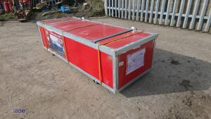 GOLDEN MOUNT 40ft x 20ft x 6.5ft fabric container shelter - 4