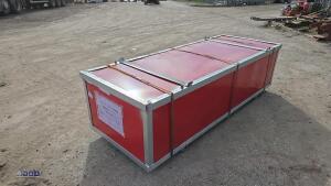 GOLDEN MOUNT 40ft x 20ft x 6.5ft fabric container shelter - 6