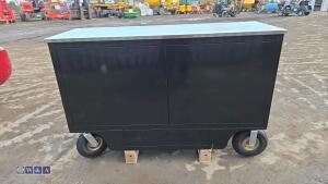 4.5ft 7-drawer 2-cabinet workbench (unused) - 6